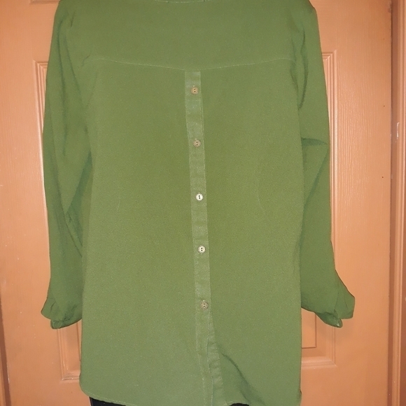Sweet wanderer pullover Blouse size large A-17  5/$25 - Picture 2 of 2